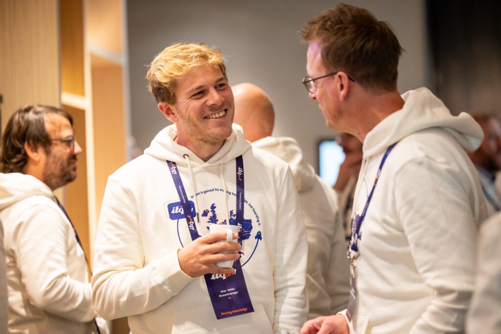 Koen Kokke listening and smiling